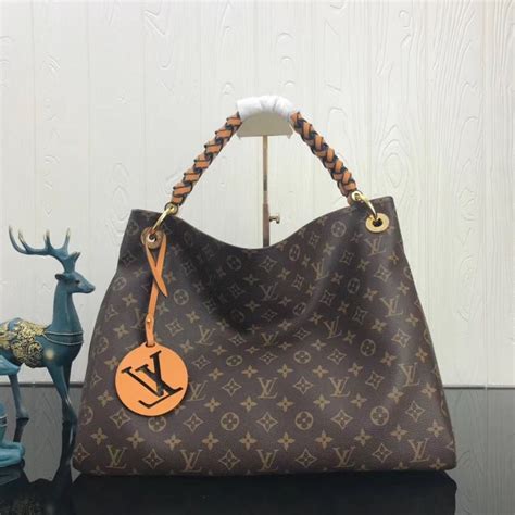 louis vuitton monogram canvas artsy mm with braided handle|Louis Vuitton artsy mm size.